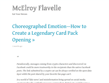 Tablet Screenshot of mcelroyflavelle.com